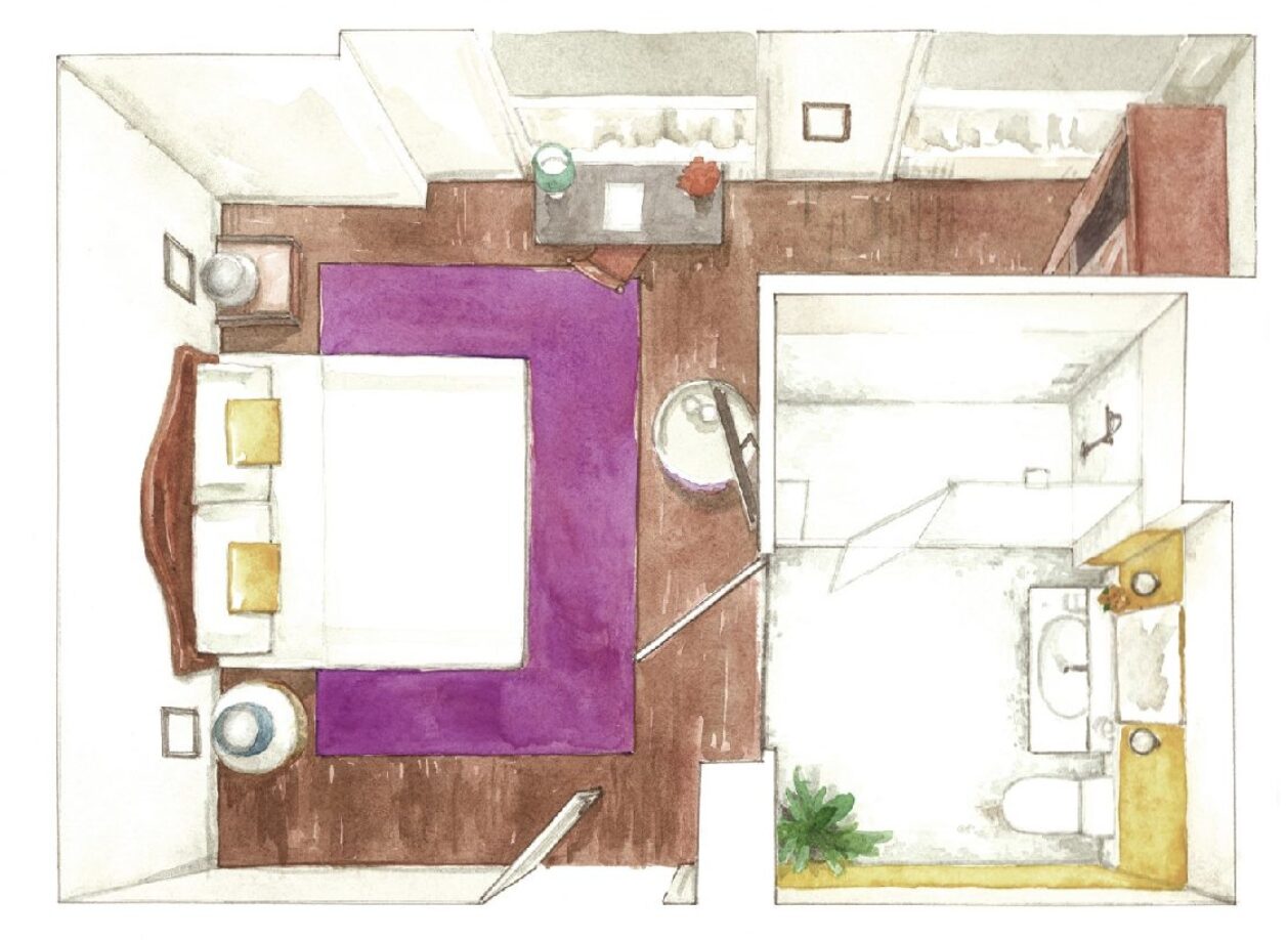 Superior King Floorplan