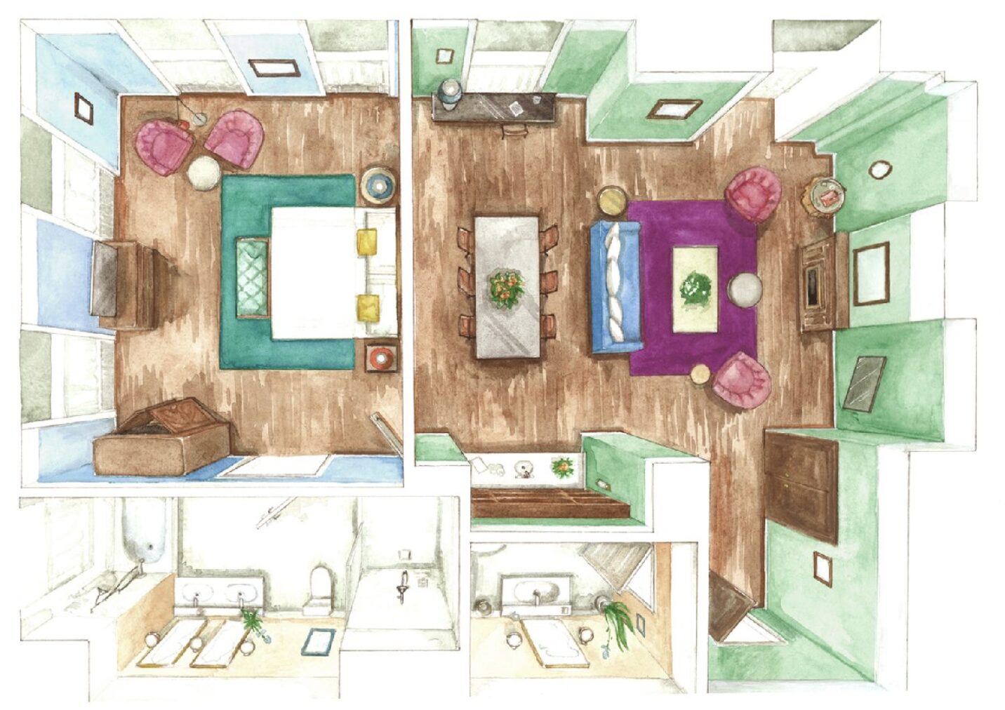 Thompson Suite Floorplan