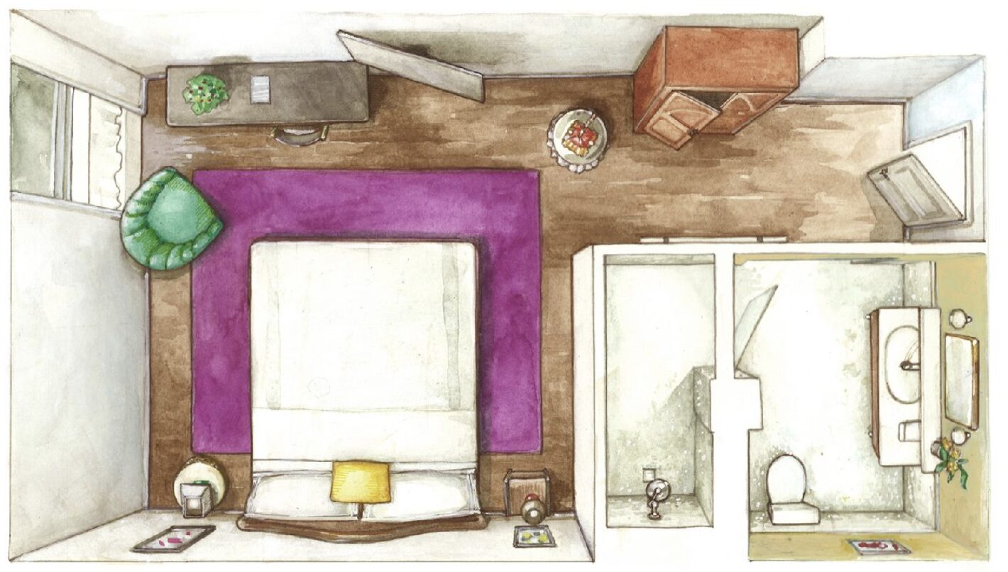 Superior Queen Floorplan