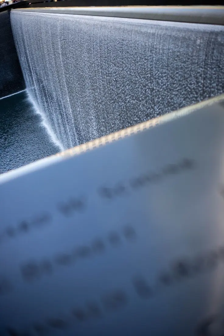 9/11 Memorial & Museum Fountain